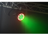 Ibiza Projetor PAR C/ 7 Leds 6W RGBW 1 Anel LED DMX Ibiza Projetor PAR C/ 7 Leds 6W RGBW 1 Anel LED DMX
